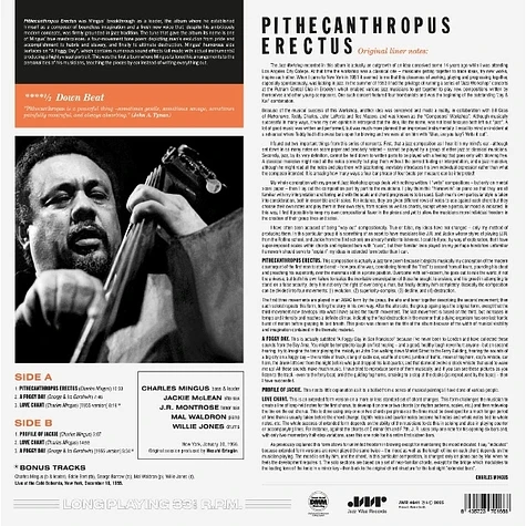 Charles Mingus - Pithecanthropus Erectus