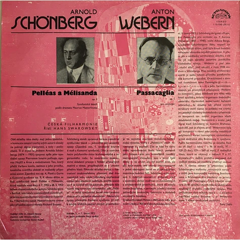 Arnold Schoenberg / Anton Webern - Pelléas A Mélisanda / Passacaglia