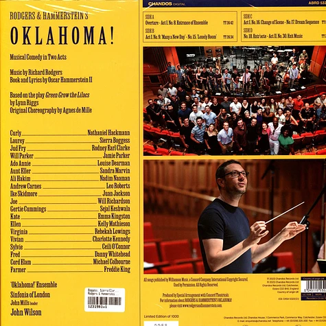 Sierra Boggess / Rodney Earl Clarke / Louise Dearman / Nathaniel Hackmann / Sandra Marvin / Nadim Naaman / Jamie Parker / Sinfonia Of London / John Wilson / Richard Rodgers - Rodgers & Hammerstein's Oklahoma!