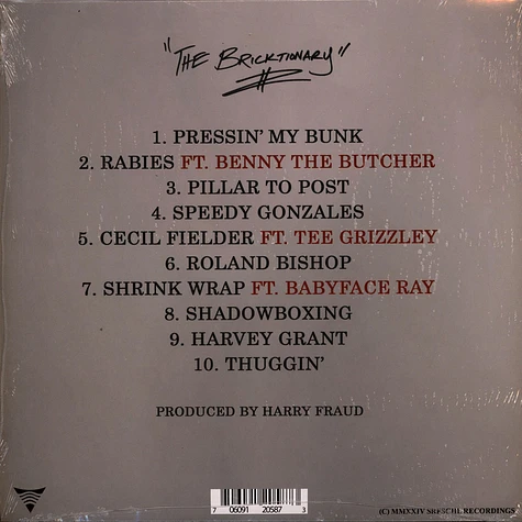 Boldy James / Harry Fraud - Bricktionary