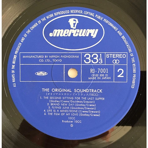 10cc - The Original Soundtrack