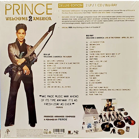 Prince - Welcome 2 America