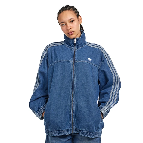 ★送料・関税込★adidas★Premium Denim Track Top★ adidas Originals Women's Premium Essentials Denim Track Top
