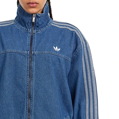 アディダスデニムジャケットAdicolor Denim Adilenium Track Top adidas Adicolor Denim Adilenium Track Top - Blue | Free