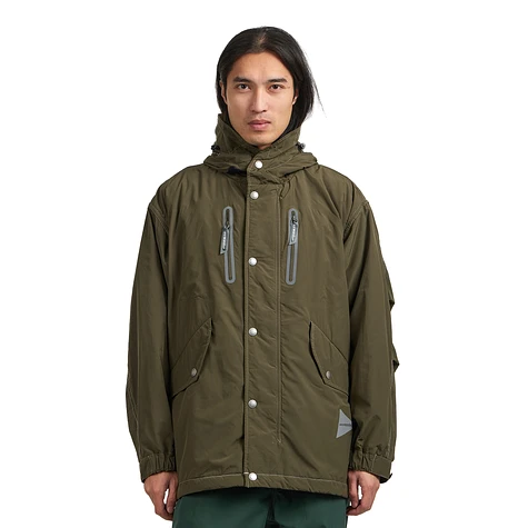 and wander - Fishtail Octa Coat (Khaki) | HHV