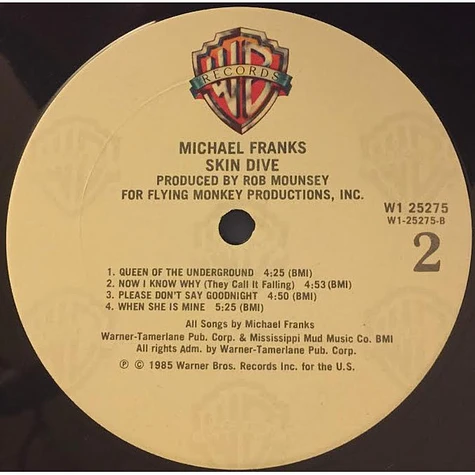 Michael Franks - Skin Dive