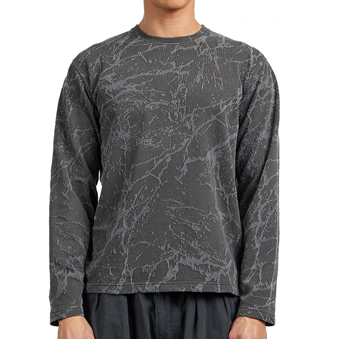 Beams - Splash Jacquard Long Sleeve