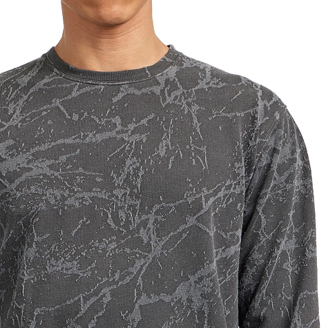 Beams - Splash Jacquard Long Sleeve