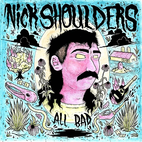 Nick Shoulders - All Bad Transparent Pink Vinyl Edition