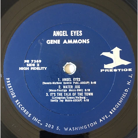 Gene Ammons - Angel Eyes