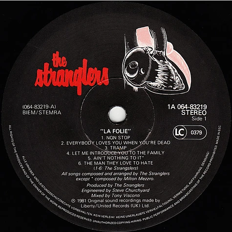 The Stranglers - La Folie