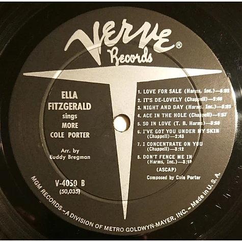 Ella Fitzgerald - Ella Fitzgerald Sings More Cole Porter