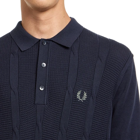 Fred Perry - Textured Cable Knit Shirt
