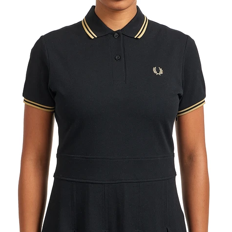 fred perry pleated dress FRED PERRY Tipped Pleated Tennis Dress black, 114,99 