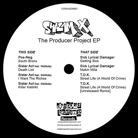 Shazam X - The Producer Project EP