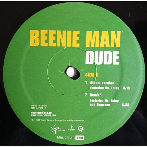 Beenie Man - Dude