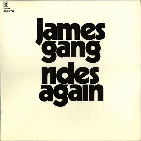 James Gang - James Gang Rides Again