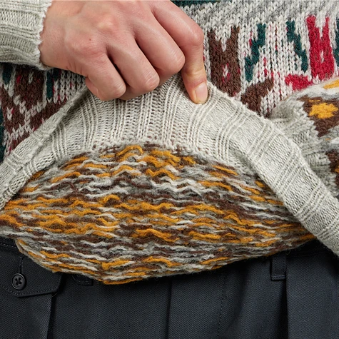 Beams Plus - Crew Fair Isle Pattern 3G