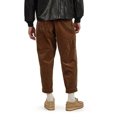 Beams Plus - 2 Pleats Tapered Corduroy