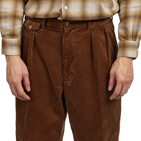Beams Plus - 2 Pleats Tapered Corduroy