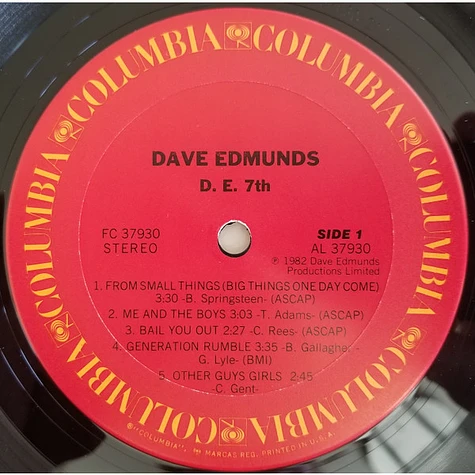 Dave Edmunds - D. E. 7th