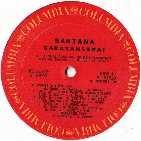 Santana - Caravanserai