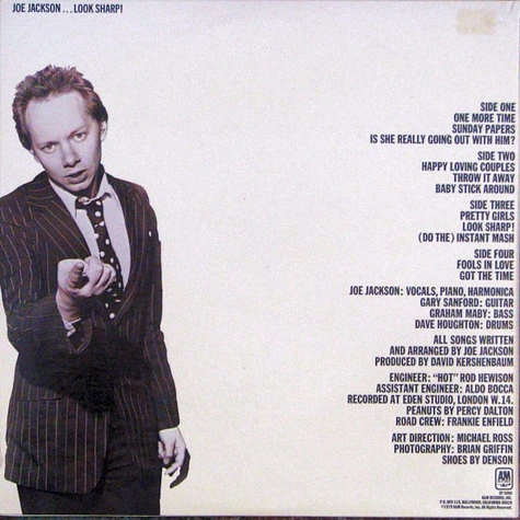 Joe Jackson - Look Sharp!