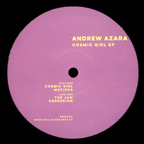 Andrew Azara - Cosmic Girl EP