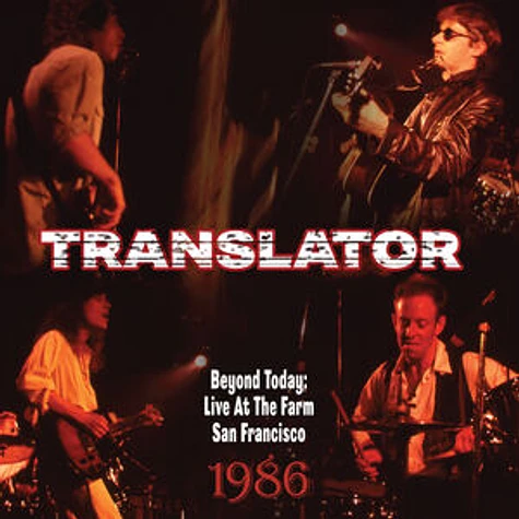 Translator - Beyond Today: Live At The Farm San Francisco 1986