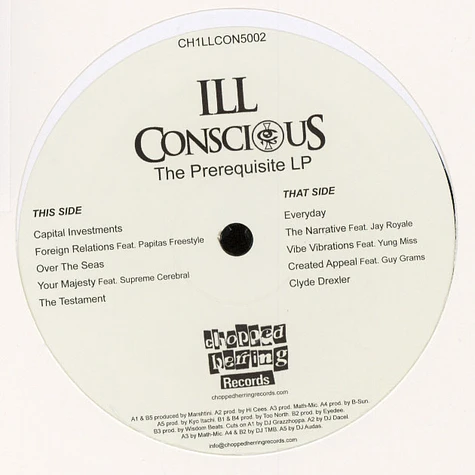 Ill Conscious - The Prerequisite LP