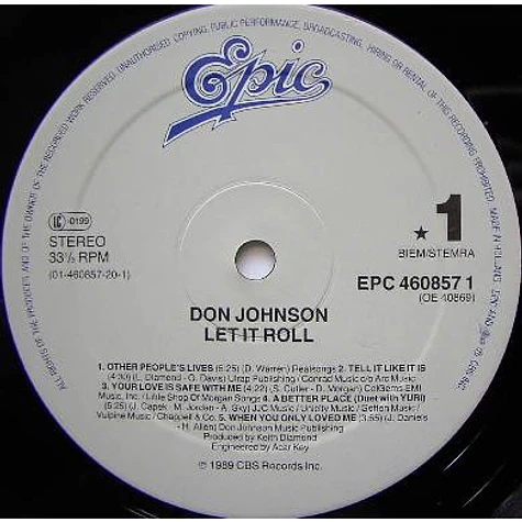 Don Johnson - Let It Roll