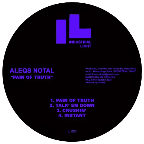 Aleqs Notal - Pain Of Truth EP