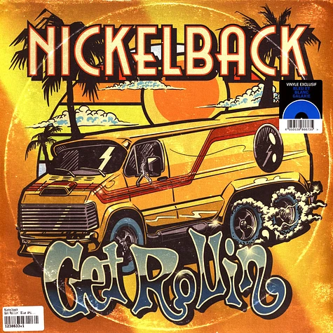 Nickelback - Get Rollin' Blue White Galaxy Vinyl Edition