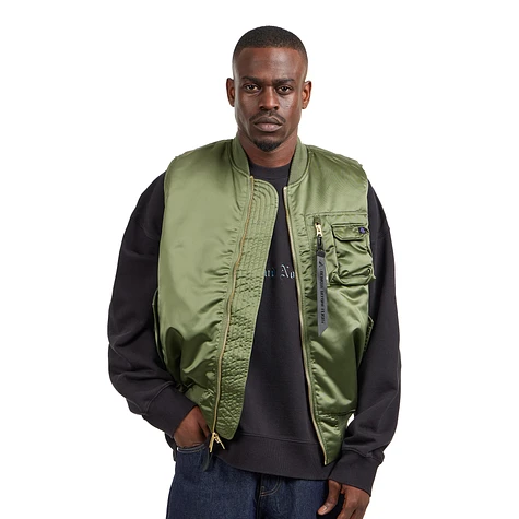 Alpha Industries - MA-1 Base Vest (Sage Green) | HHV