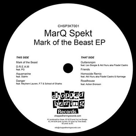 Marq Spekt - Mark Of The Beast EP