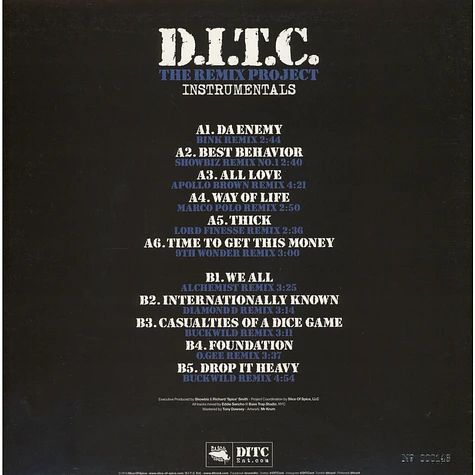 D.I.T.C. - The Remix Project (Instrumentals)