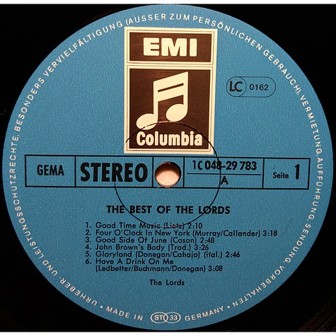 The Lords - The Best Of The Lords