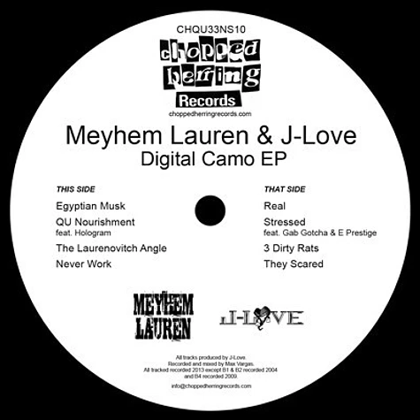 Meyhem & J-Love - Digital Camo EP