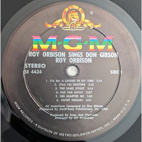 Roy Orbison - Roy Orbison Sings Don Gibson