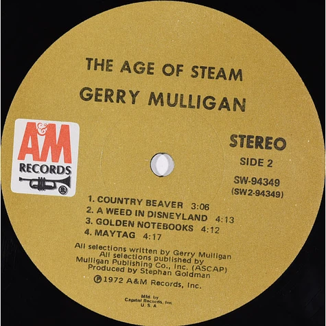 Gerry Mulligan - The Age Of Steam