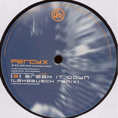 Percy X - Break It Down