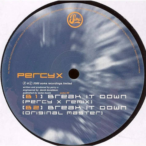 Percy X - Break It Down