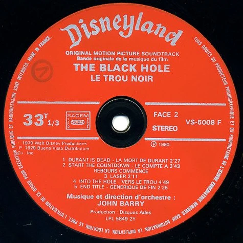 John Barry - Le Trou Noir