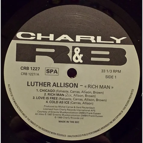 Luther Allison - Rich Man