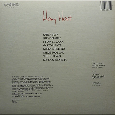 Carla Bley - Heavy Heart