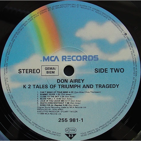 Don Airey - K2 (Tales Of Triumph & Tragedy)