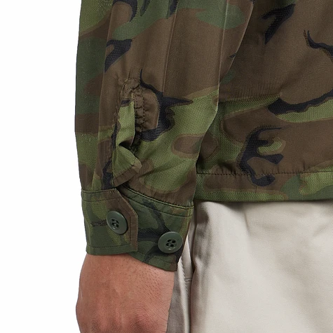 Beams Plus - Mil-Sht Mesh Camo Jacquard Mapping Print