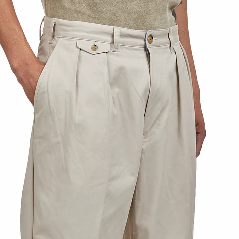 Beams Plus - 2 Pleats Twill