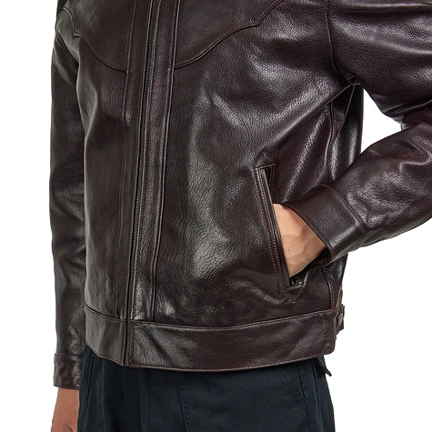 Nudie Jeans - Joppe Western Leather Jacket
