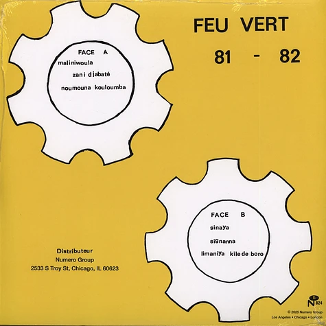 Super DJata Band - Authentique Vol. 2 Feu Vert 81-82 Black Vinyl Edition